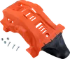 Acerbis Polypropylene Chassis Belly Skid Plate Orange Black