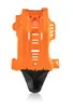 Acerbis Polypropylene Chassis Belly Skid Plate Orange Black