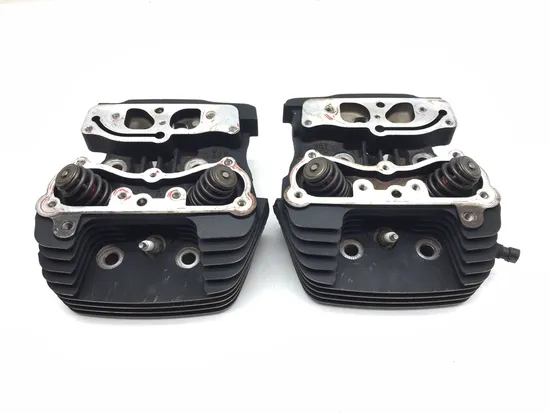 Front Rear Cylinder Head Set 2009 Harley-Davidson Fatboy FLSTF 2979A x