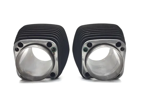 Front Rear Cylinder Jugs w Pistons 2009 Harley-Davidson Fatboy FLSTF 2979A x 12