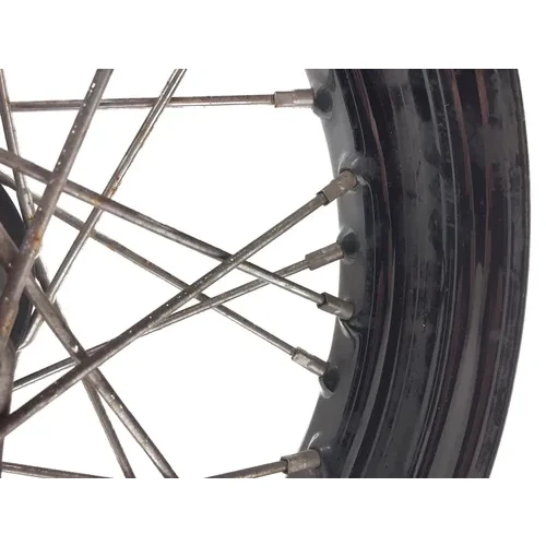 Front Wheel Rim Spoked 2009 Harley-Davidson Fatboy FLSTF 2979A 5
