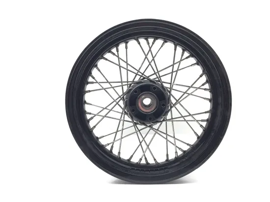 Front Wheel Rim Spoked 2009 Harley-Davidson Fatboy FLSTF 2979A