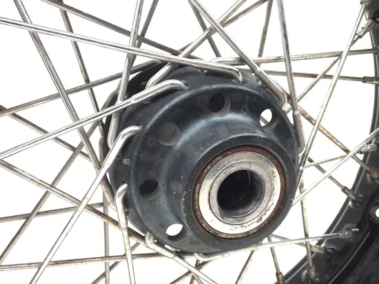 Front Wheel Rim Spoked 2009 Harley-Davidson Fatboy FLSTF 2979A