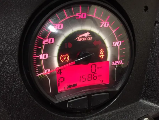 Speedometer Dash Instrument Cluster 2013 Arctic Cat Wildcat X 1000 2992A 6