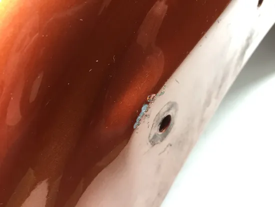 Rear Fender Fairing Tire Hugger 1997 Kawasaki Vulcan 1500 Classic 2976A x