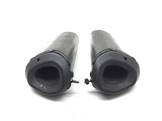 Carbon Fiber Full Exhaust Muffler System 2011 Ducati 848 EVO 2826A x