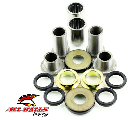 All Balls Swing Arm Bearing Shaft Seal Rebuild Kit for Suzuki RM125