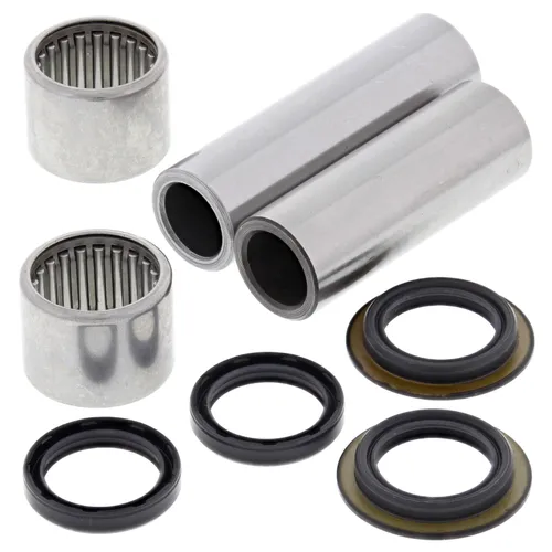 All Balls Swing Arm Bearing Shaft Seal Rebuild Kit for Honda CR80R 4