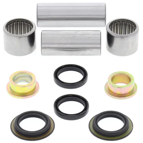 All Balls Swing Arm Bearing Shaft Seal Rebuild Kit for Honda CR80R