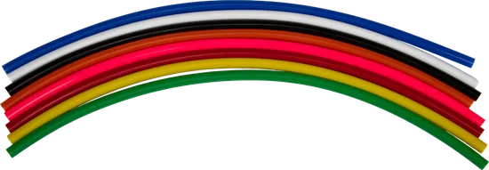 Fire Power Multi Color Gas Fuel Petrol Cap 18 in Vent Hose 50 Pack