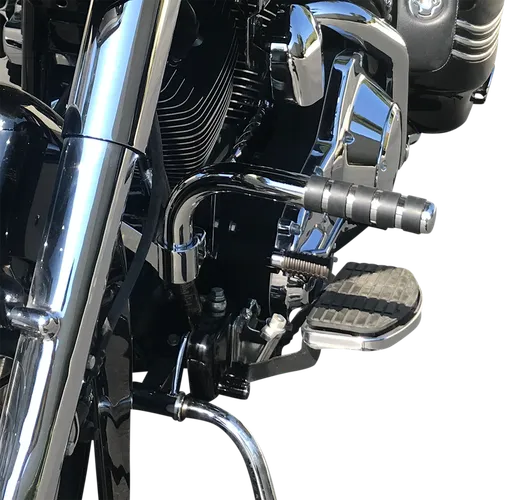 Lindby Adjustable Footrest Chrome Footpegs Foot Peg Rest