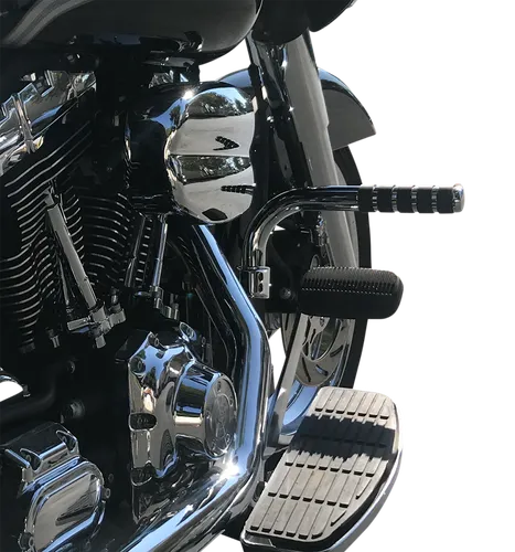 Lindby Adjustable Footrest Chrome Footpegs Foot Peg Rest