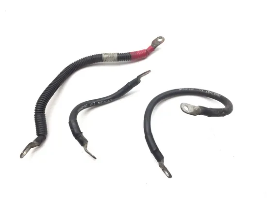 Positive Negative Battery Wires 1997 Harley-Davidson Electra Glide FLHT 2989A