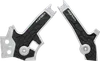 Acerbis X Grip Frame Guards Silver Black