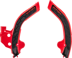 Acerbis X Grip Frame Guards Red Black