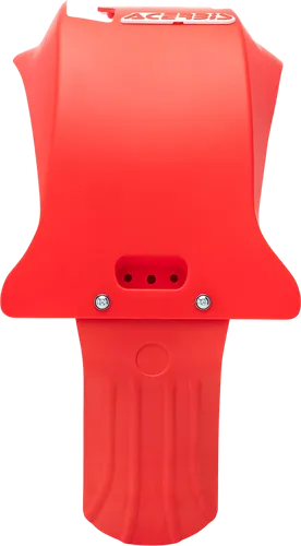 Acerbis Polypropylene Chassis Belly Skid Plate Red