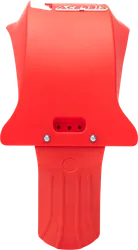 Acerbis Polypropylene Chassis Belly Skid Plate Red