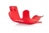 Acerbis Polypropylene Chassis Belly Skid Plate Red