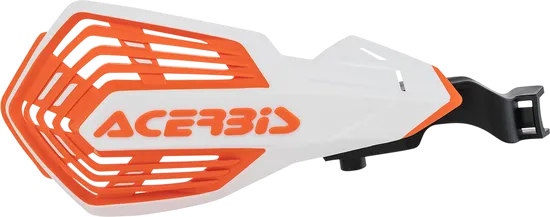 Acerbis White Orange K Future Handguard Set