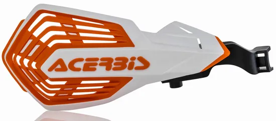 Acerbis White Orange K Future Handguard Set