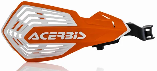 Acerbis Orange White K Future Handguard Set