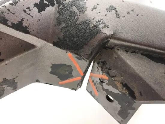 Right Passenger Front Fender 2017 Polaris Ranger XP 1000 EPS High Lifter 2954A x