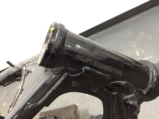 Main Frame Chassis 2002 Yamaha V Star 1100 XVS1100A Classic 2984A