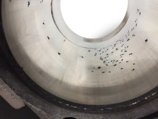 Engine Cylinder Jug Rear 2007 Harley-Davidson Softail Standard FXST 2990A PARTS