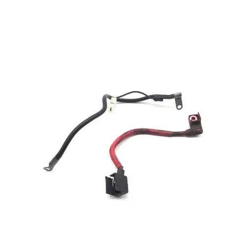 Positive Negative Battery Wires 05 Yamaha V Star 1100 XVS1100AT Silverado 2960A 6