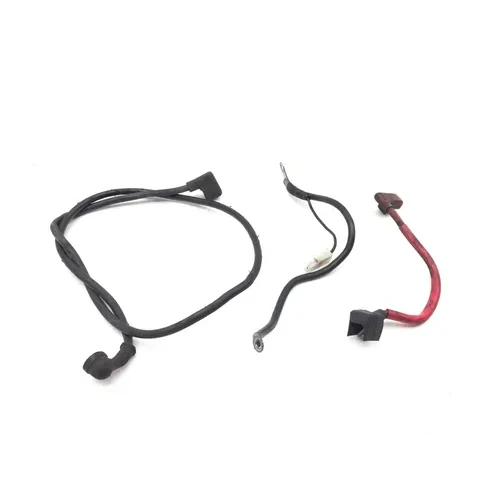 Positive Negative Battery Wires 05 Yamaha V Star 1100 XVS1100AT Silverado 2960A 3