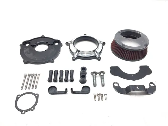 Air Filter W Cover Mount 2008 HarleySportster 1200 Custom XL1200C 2967A x