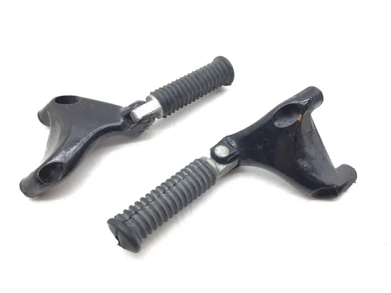 Left Right Set Passenger Peg Bracket 2008 HarleySportster 1200 Custom 2967A x