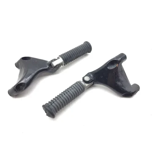 Left Right Set Passenger Peg Bracket 2008 HarleySportster 1200 Custom 2967A x 3