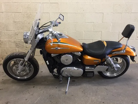 Main Frame Chassis 2002 Kawasaki Vulcan 1500 VN1500P Mean Streak 2952A x