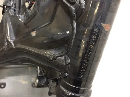 Main Frame Chassis 2002 Kawasaki Vulcan 1500 VN1500P Mean Streak 2952A x