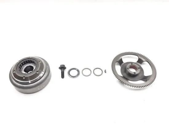 Engine Flywheel W Starter Clutch 2012 Kawasaki KLR650 2999A PARTS