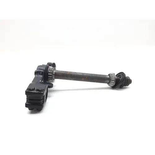 Lower Triple Tree Bottom Fork Clamp Shaft 2006 Kawasaki KLR650 3002A 9