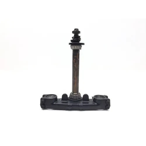 Lower Triple Tree Bottom Fork Clamp Shaft 2006 Kawasaki KLR650 3002A 3