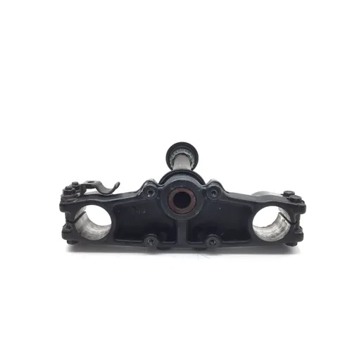 Lower Triple Tree Bottom Fork Clamp Shaft 2006 Kawasaki KLR650 3002A 7