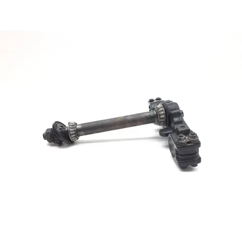 Lower Triple Tree Bottom Fork Clamp Shaft 2006 Kawasaki KLR650 3002A 12