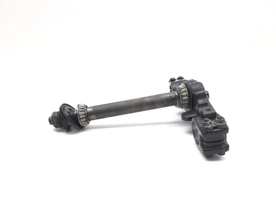 Lower Triple Tree Bottom Fork Clamp Shaft 2006 Kawasaki KLR650 3002A