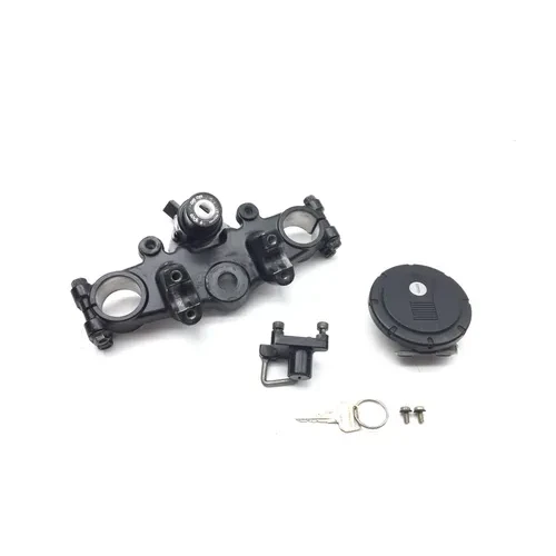 Lockset Ignition Key Steering Lock 2006 Kawasaki KLR650 3002A 3