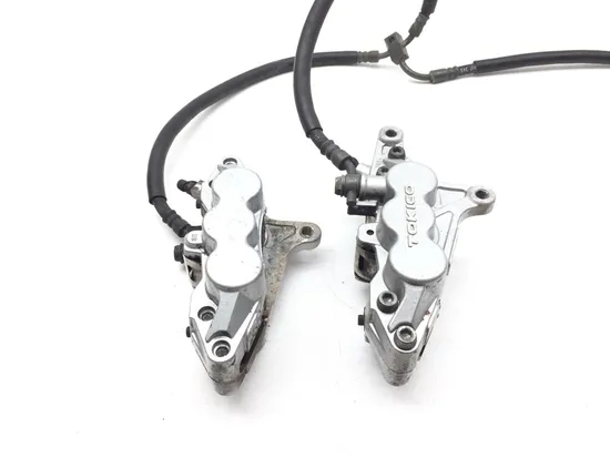 Left Right Front Brake Calipers 2002 Kawasaki Vulcan 1500 Mean Streak 2952A