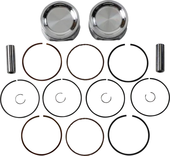 JE Piston Kit Rings Pins Round STD 80mm Bore 10.75:1