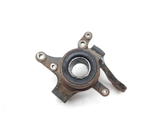 Left Driver Front Spindle Steering Knuckle 2005 Suzuki Eiger 400 LTF400F 3018A