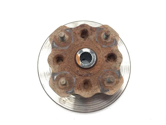 Front Wheel Hub with Rotor B 2005 Suzuki Eiger 400 LTF400F 4x4 Manual 3018A x 7