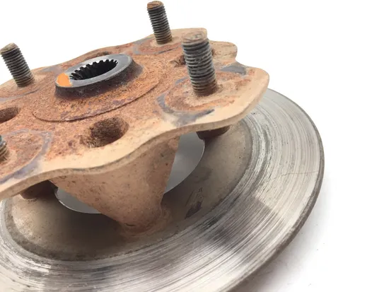 Front Wheel Hub with Rotor B 2005 Suzuki Eiger 400 LTF400F 4x4 Manual 3018A x 8