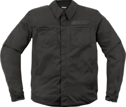 Icon Adult Men Upstate Mesh CE Jacket Black L