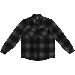 Icon Adult Men Fallblock CX Flannel Jacket Black Gray M