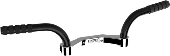 Lindby Adjustable Footrest Chrome Black Footpegs Foot Peg Rest